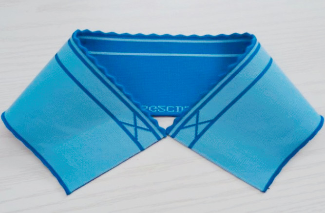 電腦提花橫機羅紋衣領